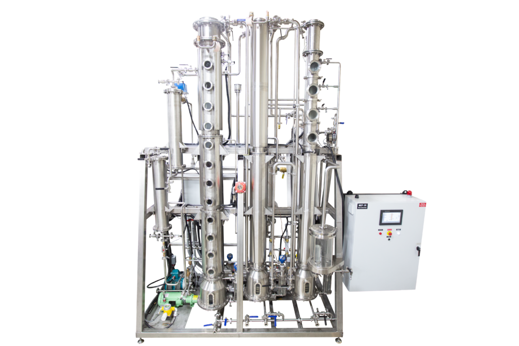 Compact Multi-Column Distillation System